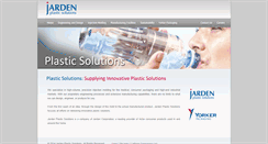 Desktop Screenshot of jardenplasticsolutions.com
